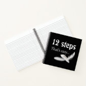 12 stappen notitieboek (Binnen)