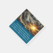 12 Stappen Overgave Vlag | Aangepaste AA Gebed Servet (Hoek)