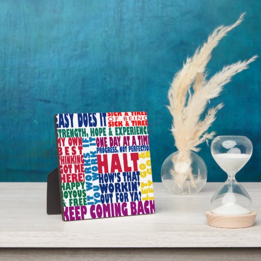 12 Stappen Slogans Fotoplaat (Insitu)