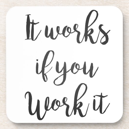 12 stappen terugwinning citaat gift schone sober drankjes onderzetter (Voorkant)