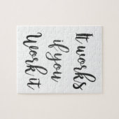 12 stappen terugwinning citaat gift schone sober legpuzzel (Horizontaal)