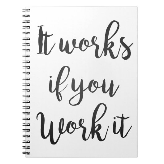 12 stappen terugwinning citaat gift schone sober notitieboek (Voorkant)