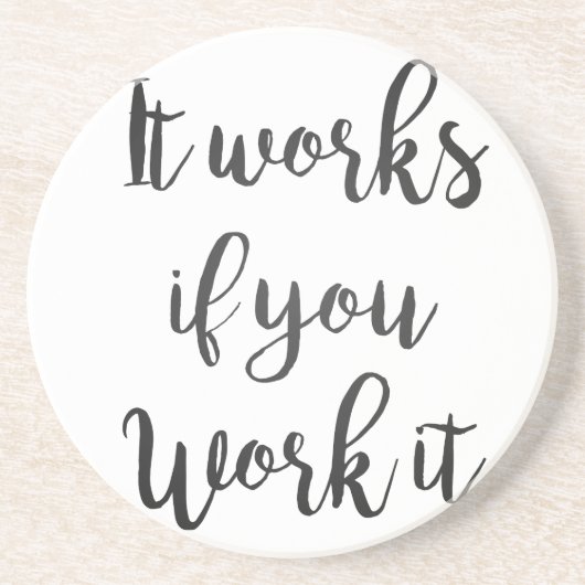 12 stappen terugwinning citaat gift schone sober zandsteen onderzetter (Voorkant)