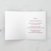 12 Stappen Verjaardag Jubileum 10 Jaar Clean Sober Kaart (Binnen)