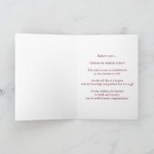 12 Stappen Verjaardag Jubileum 18 Jaar Clean Sober Kaart (Binnen)