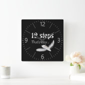 12 stappen vierkante klok (Huis)