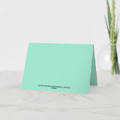 12-staps herstel tweaking wenskaart 25 bedankkaart (Achterkant)