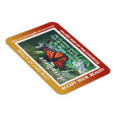 12 step acceptance magnet 26 butterflies magneet (Rechterzijde)