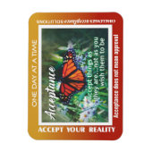 12 step acceptance magnet 26 butterflies magneet (Verticaal)
