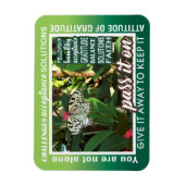 12 step recovery pass it on magnet 26 butterflies magneet (Verticaal)