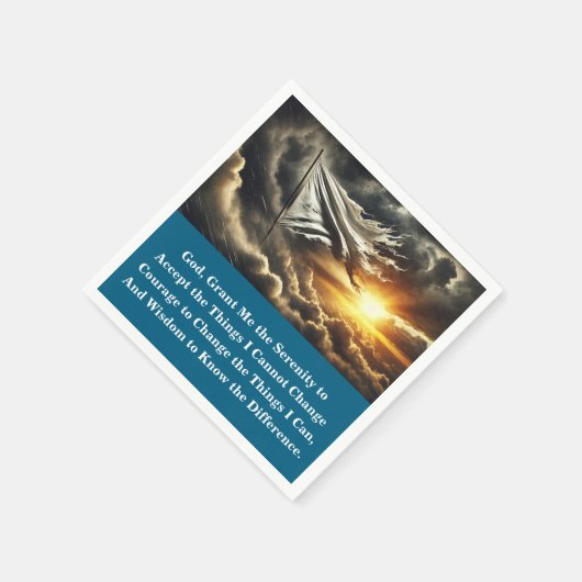 12 Step Surrender Flag | Custom AA Prayer Servet (Hoek)