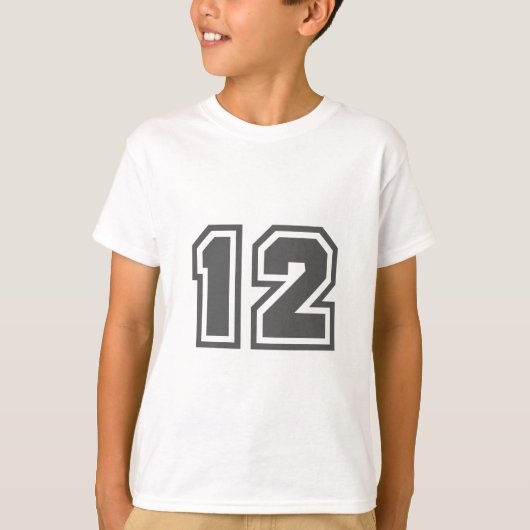 12 T-SHIRT (Voorkant)