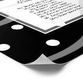 12 Tabel 80 tot 120 gastenweddenschappen Poster (Hoek)