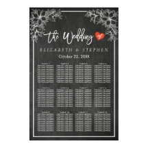 12 Tabellen Zitkast Koolbord Floral Lijst