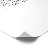 12 Tafel Elegant Roze Bloemen Bruiloft Zitkaarten Poster (Hoek)