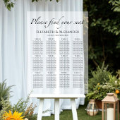 12 Tafel Minimalistische Wedding Acryl Zitting Gra Acryl Bord