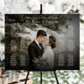 12 tafels Elegante foto zitgrafiek Poster