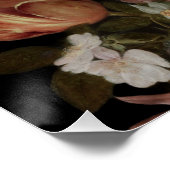 12 Tafels Zitkaart met Dutch Master Florals Perfect Poster (Hoek)