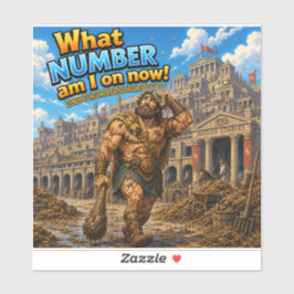 12 Taken van Hercules Vraagtekens Quotes Leuk Myth Sticker