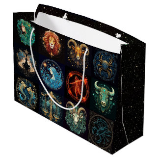 12 Tekenen van de Zodiac Mooie Verjaardag Groot Cadeauzakje