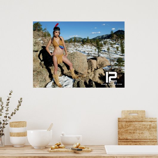 12 tienen - Poster Genna (Keuken)