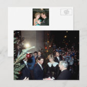 12 TRH The Prince & Princess of Wales Mancheste Briefkaart (Voorkant / Achterkant)