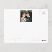 12 TRH The Prince & Princess of Wales Mancheste Briefkaart (Achterkant)