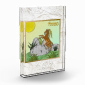 12 Tribes of Israel Naphtali Art AcrylBlock Fotoblokken (Links)