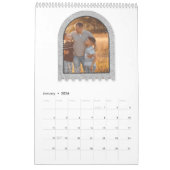 12 Twaalf foto Modern Elegant Collage Family Love Kalender (Jan 2026)