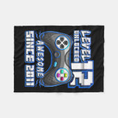 12 Unlocked Geweldige 2011 Videospel 12e Verjaarda Fleece Deken (Voorkant (Horizontaal))