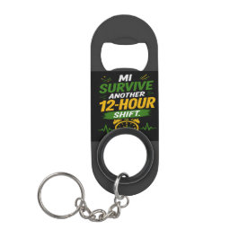 12 uur dienst Custom Jamaicaanse CNA/Nurse Mini Flessenopener