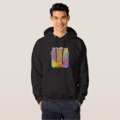 12 uur per dag postbode Sarcastische Humor Hoodie (Voorkant volledig)