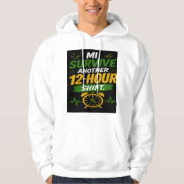 12-uursdienst Maatwerk Jamaicaanse CNA/Verpleegkun Hoodie