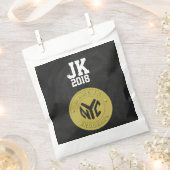 12 van 12 Brooklyn Token Party Favor Bag Bedankzakje (Geknipt)