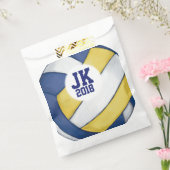 12 van 12 Volleyball Custom Favor Bag Bedankzakje (Gezegeld)