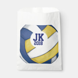 12 van 12 Volleyball Custom Favor Bag Bedankzakje