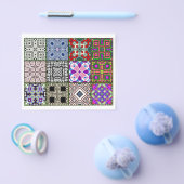 12 Verschillende Tea Bag Tegels - Origami Folding Flyer (Enkel)