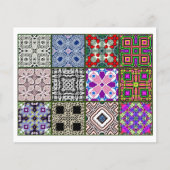 12 Verschillende Tea Bag Tegels - Origami Folding Flyer (Voorkant)