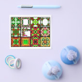 12 Verschillende Tea Bag Tegels - Origami Folding Flyer (Enkel)