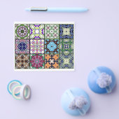 12 Verschillende Tea Bag Tegels - Origami Folding Flyer (Enkel)