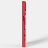 12 vierkante fotocollage met achtergrond van cayen Case-Mate iPhone case (Achterkant / Rechts)