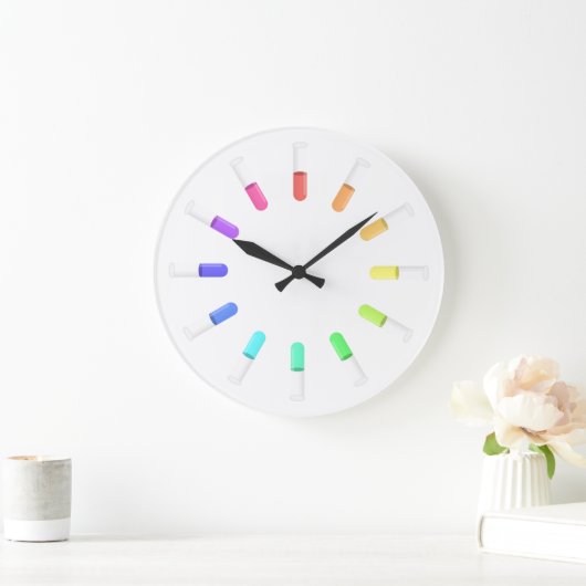 12 vloeistoffen grote klok (Huis)