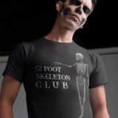 12 voet Skeleton Club Halloween T-shirt