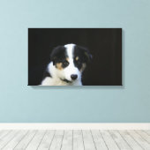 12 weken oude grenskraam canvas afdruk (Insitu (Houten vloer))