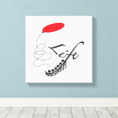 12 "x 12" canvasprint canvas afdruk (Insitu (Houten vloer))