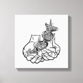 12 x 12 inch, 1,5 inch, Single Canvas Afdruk