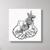 12 x 12 inch, 1,5 inch, Single Canvas Afdruk (Voorkant)