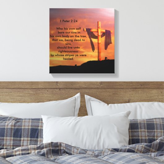 12 x 12 inch, .75 inch, één canvas afdruk (Insitu (Slaapkamer))