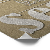 12 x 12-inch Poster - Ik heb mijn geheimen laten v (Hoek)