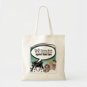 12 x 12 tegen boek verboden crème Tas